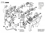 Bosch 0 603 161 503 Psb 680-2 Re Percussion Drill 230 V / Eu Spare Parts